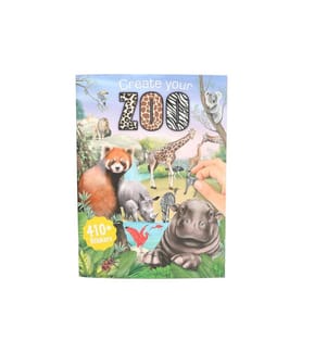 DEPESCHE - Stickerbuch Zoo 24 Seiten, 3 Doppelseiten Sticker