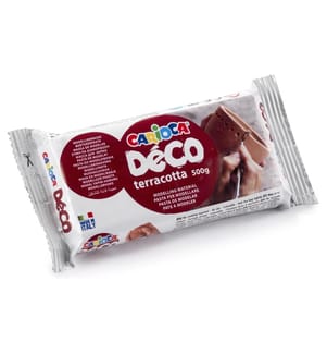 CARIOCA - Modelliermasse Déco Terracotta 500 g Terracotta