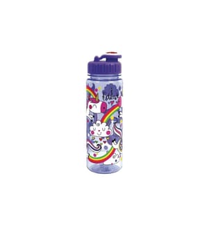 RACHEL ELLEN - Trinkflasche Unicorns & Rainbows 500 ml Lila