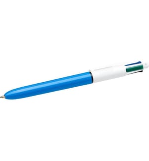 BIC - Stylo à bille multicolore 4 Colours Original 0.32 mm 12 pièces