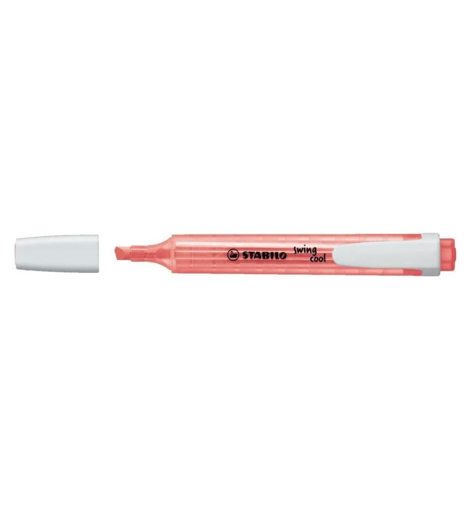 STABILO - Surligneur Swing Cool Rouge, 1 pièce