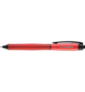STABILO - Stylo à encre gel Palette 0.4 mm, Rouge