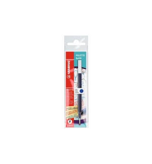STABILO - Cartouche Palette Refill Bleu, 0.4 mm