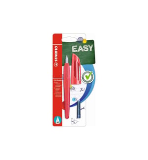 STABILO - Stylo plume Easybuddy moyen (M), Rouge