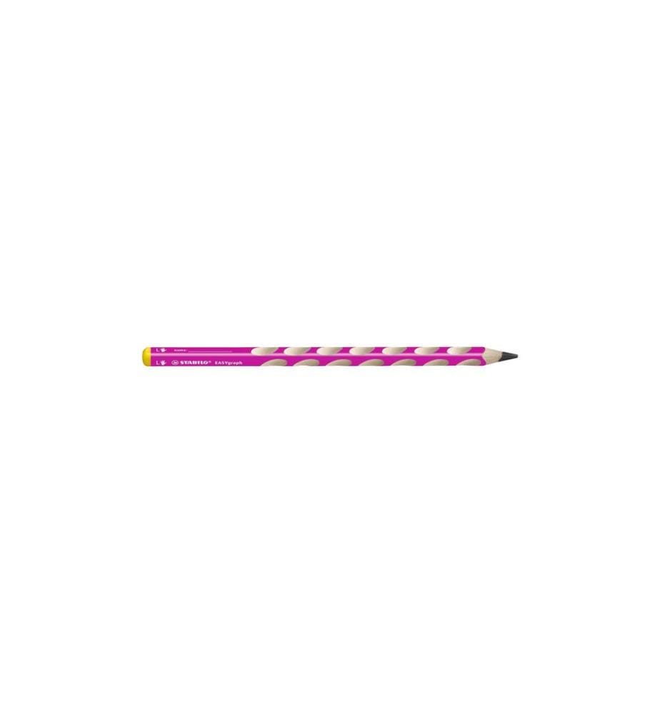 STABILO - Crayon EASYgraph Gaucher, rose