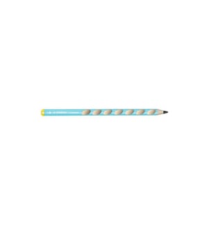 STABILO - Crayon EASYgraph Gaucher, bleu clair