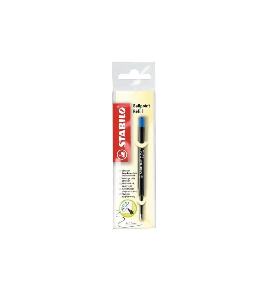STABILO - Mine de crayon Ballpoint Refill 0.5 mm Bleu