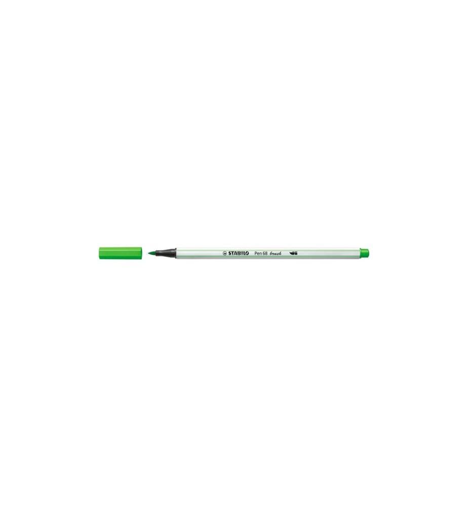 STABILO - Feutres de coloriage Pen 68 brush Vert clair