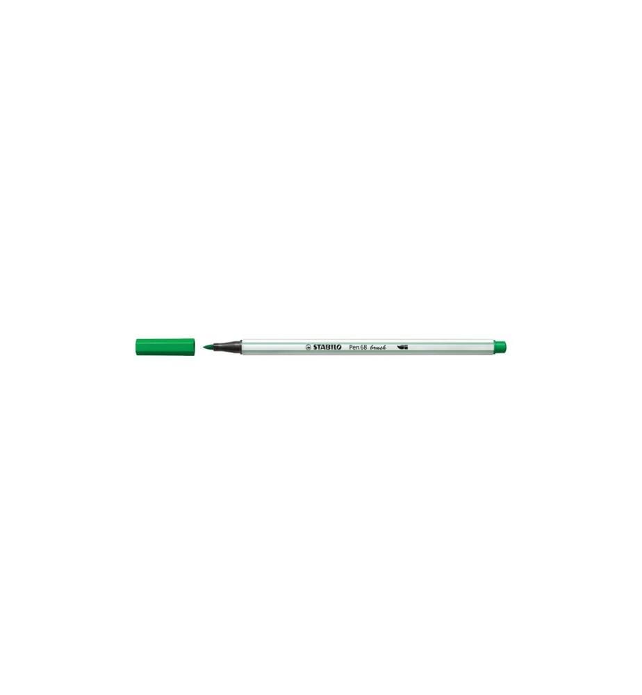 STABILO - Feutres de coloriage Pen 68 brush Vert