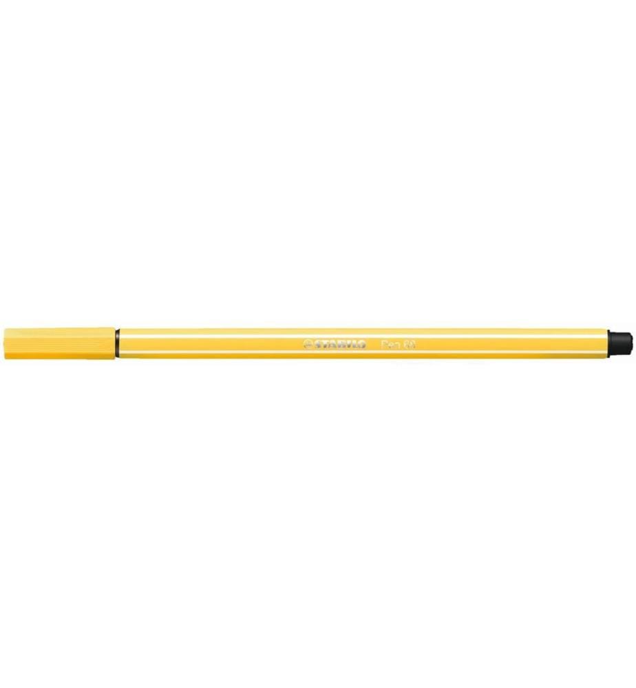 STABILO - Feutres de coloriage Pen 68, Jaune