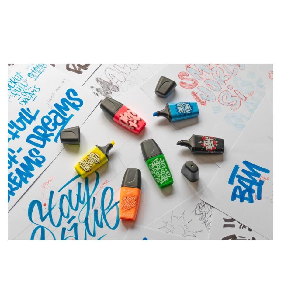 STABILO - Surligneur Boss Mini Snooze Jaune