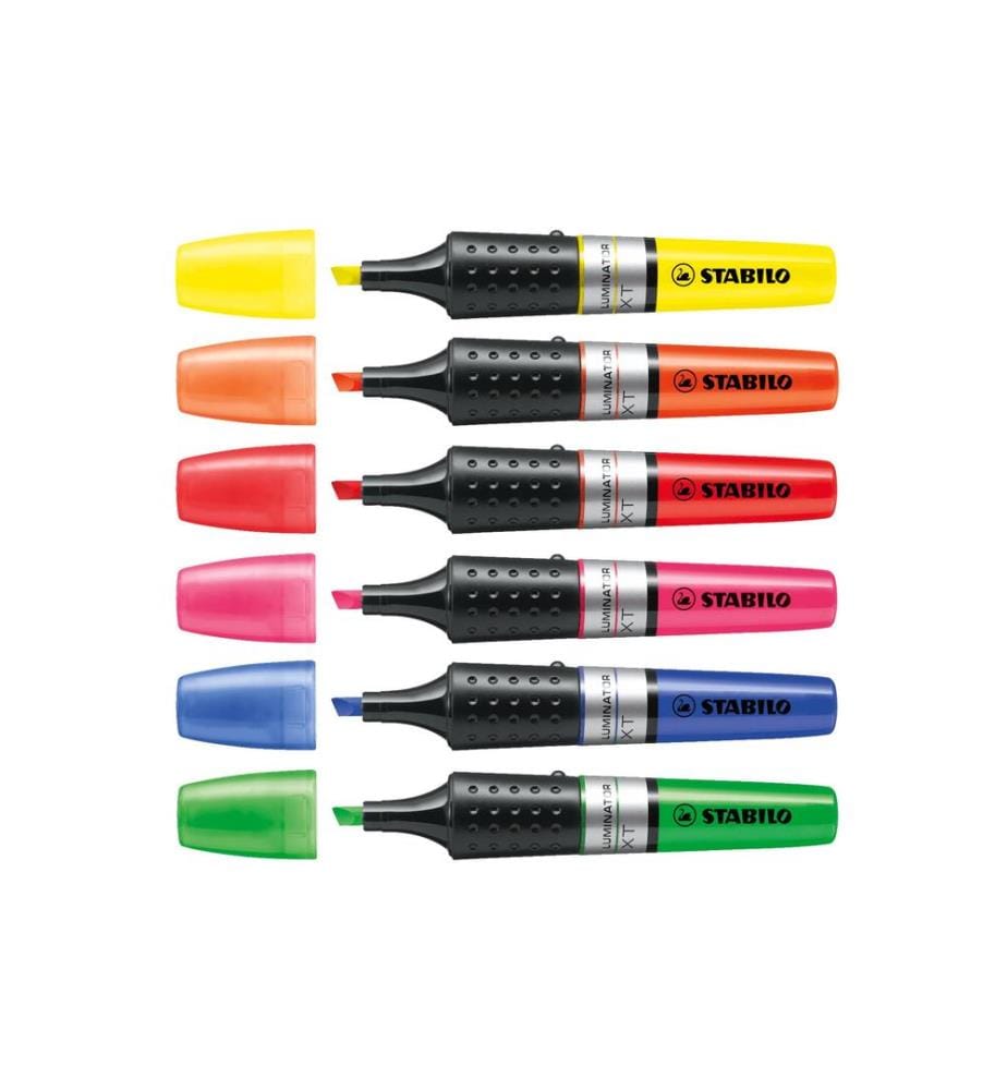 STABILO - Surligneur Luminator Jaune, 5 pièces