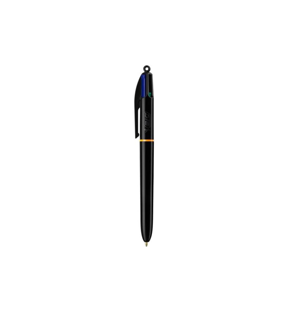 BIC - Stylo à bille multicolore 4 Colours Pro Box 0.4 mm, 12 pièces