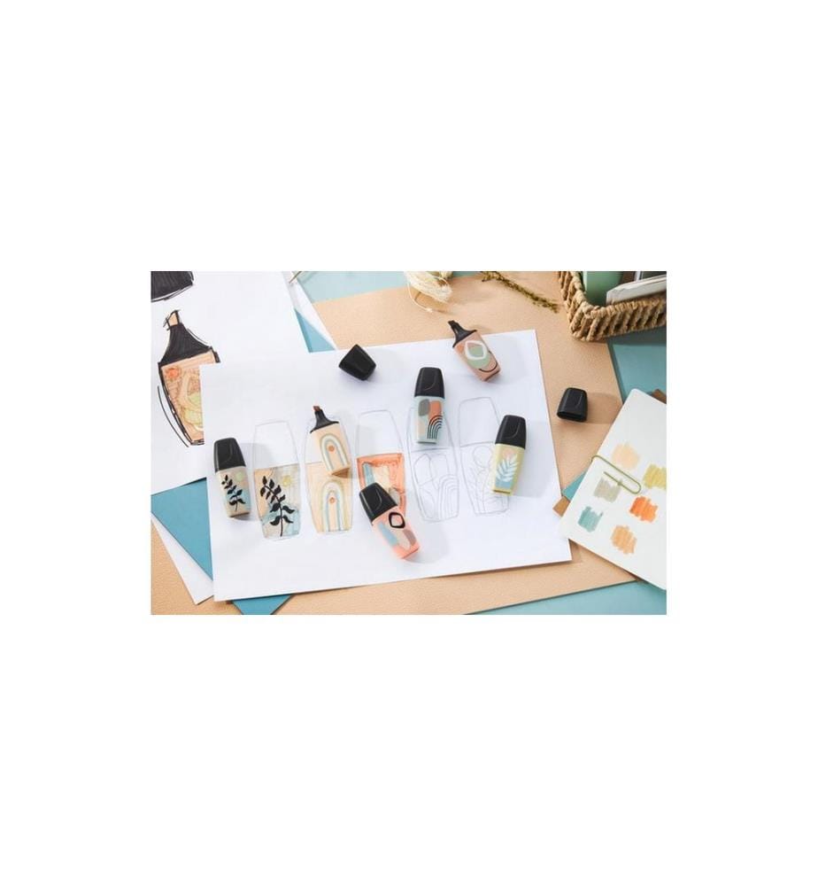 STABILO - Surligneur Naturevibes Étui de 5 pièces