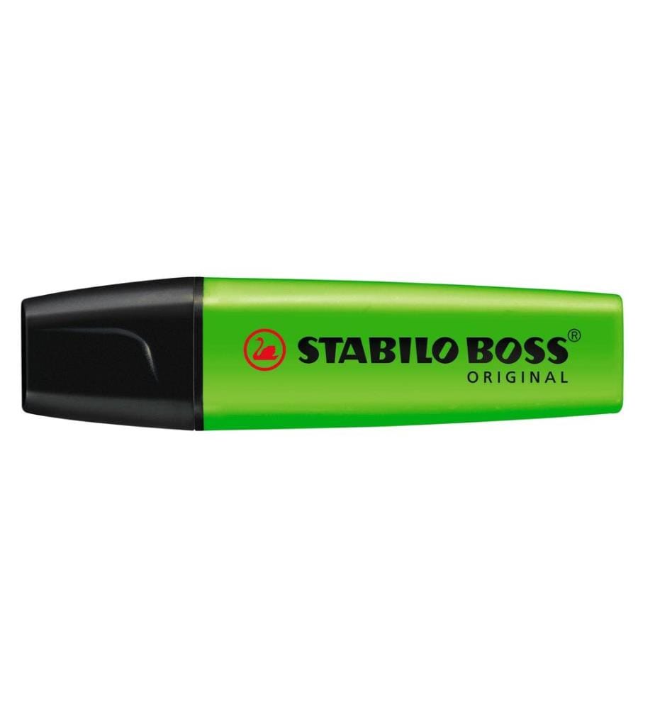 STABILO - Surligneur Boss Original 4 pièces, 4 couleurs