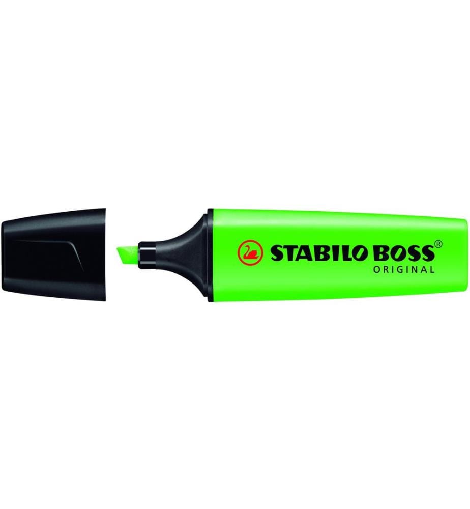STABILO - Surligneur Boss Original 4 pièces, 4 couleurs