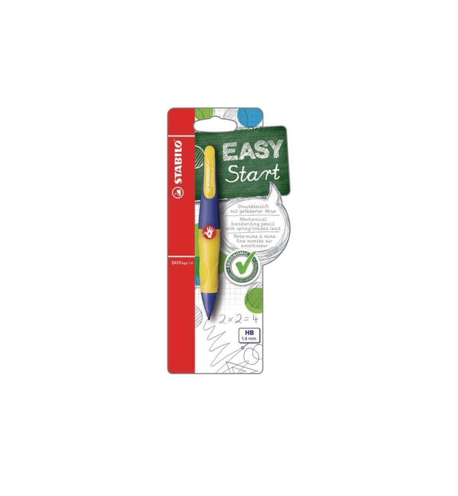 STABILO - Porte-mines EASYergo 1.4 droite, violet/jaune
