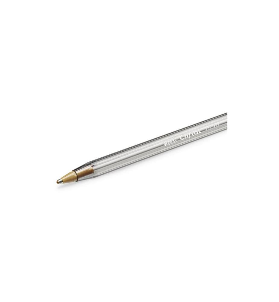 BIC - Stylo bille Cristal Set 0.3 mm, multicolore, 15 pièces
