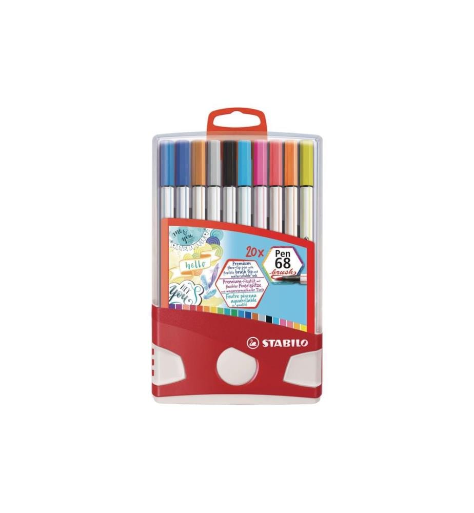 STABILO - Crayon feutre Pen 68 20 Stück