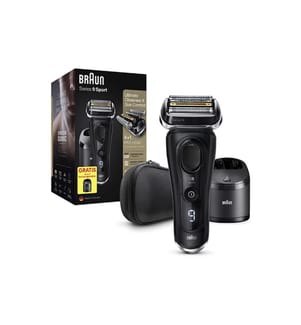 Series 9 Sport, 9352cc Electric Shaver with Cleaning Station - Black