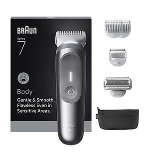 Series 7 Body Groomer with 6 Accessories BG7550 - Silver