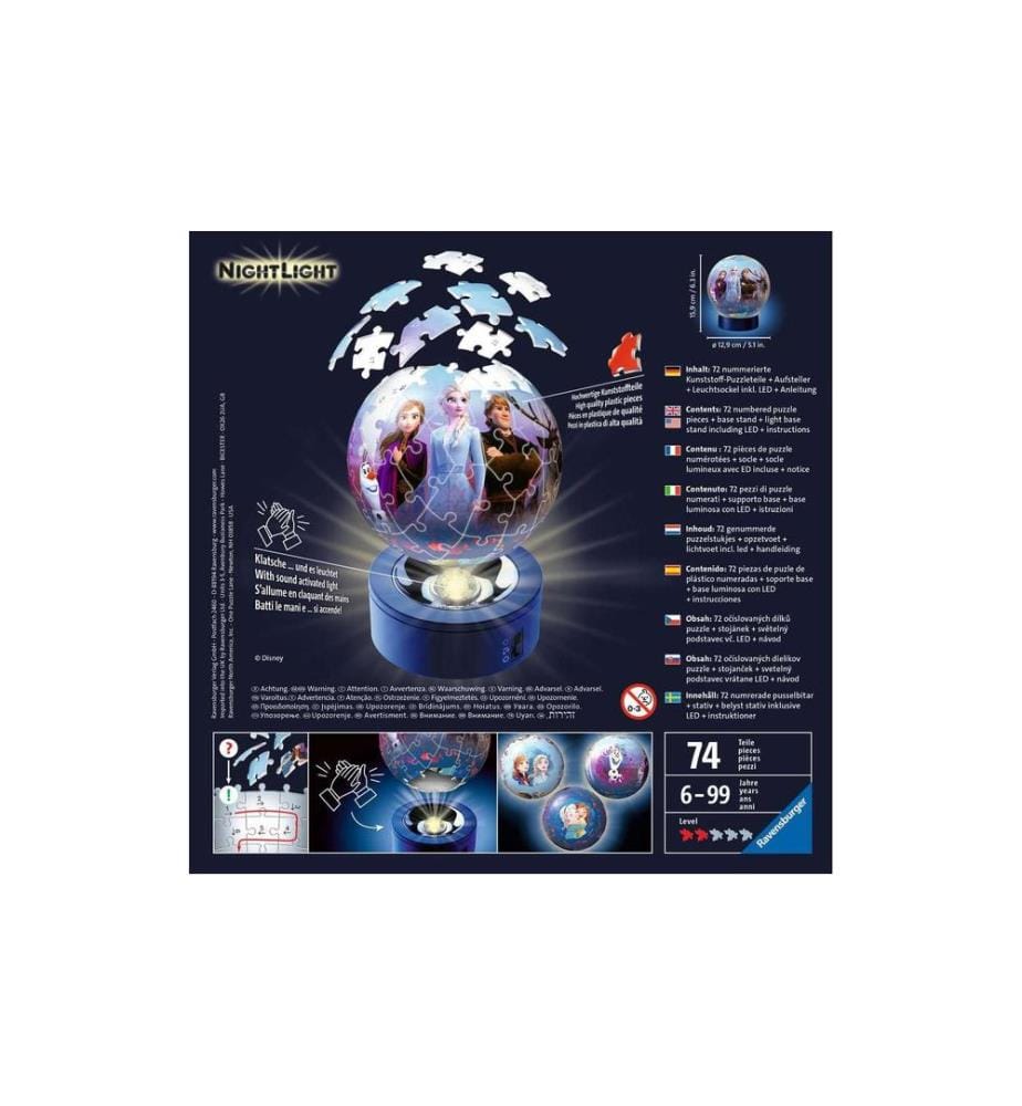 RAVENSBURGER - 3D Puzzle Frozen II Nightlight
