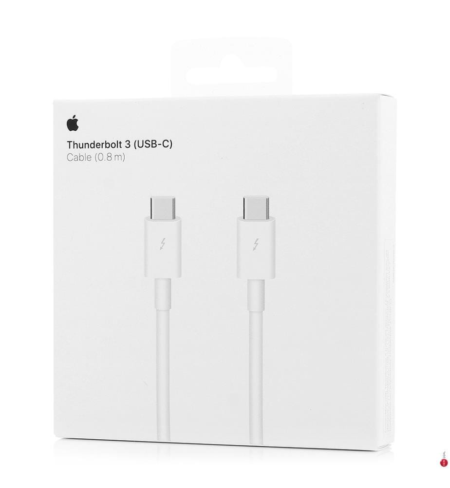 Thunderbolt 3 USB-C-Kabel (0,8 m) - Weiss
