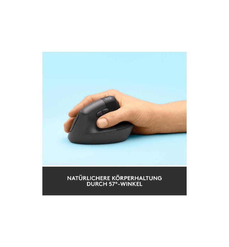 Ergonomische Maus Lift Graphite