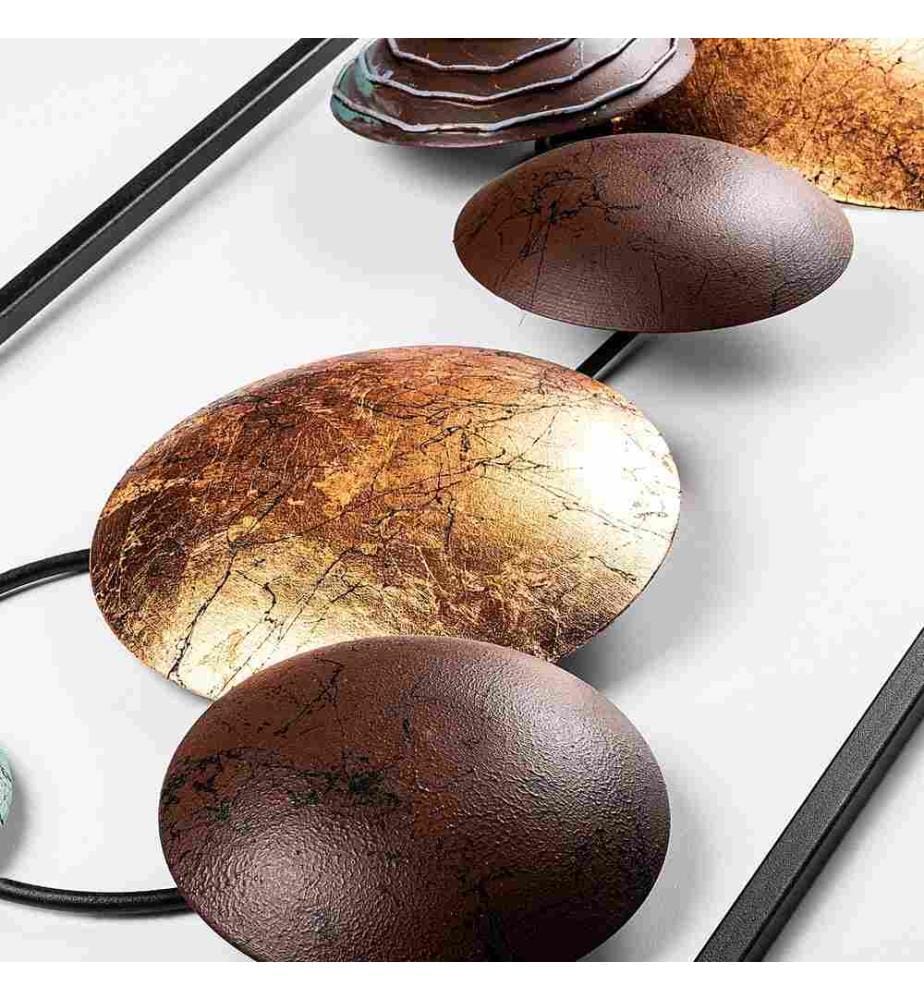 Wallity Decorative Metal Wall Accessory, Multico… | DeinDeal