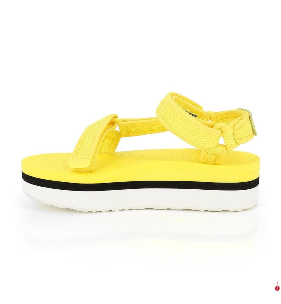Sandalen Flatform Universal Mesh - Gelb
