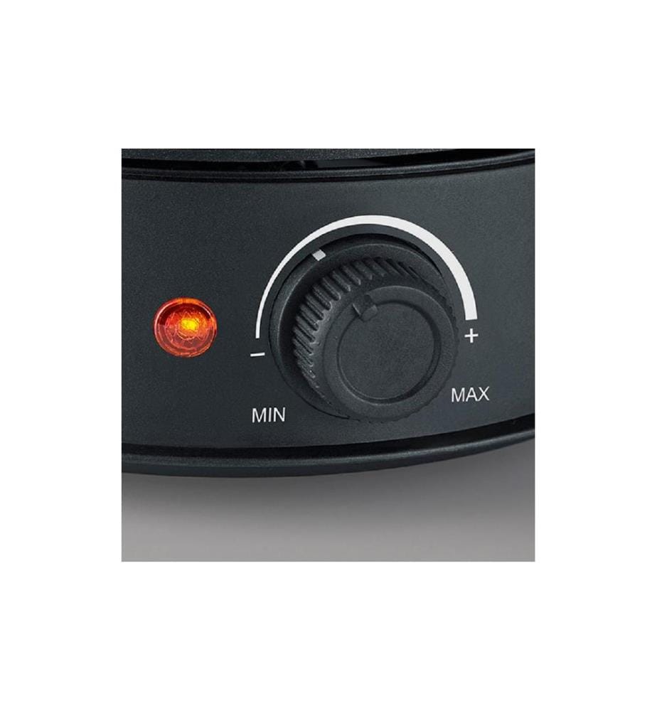 SEVERIN - Fondue-Set All-in-One 11 Teile, Schwarz/Silber