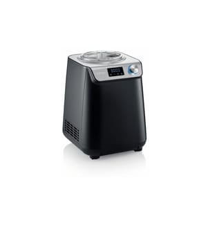 SEVERIN - Machine à glace EZ 7407 1.2 l, Noir/Argenté