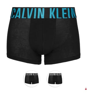 Pack di 3 Boxer Trunk - Nero