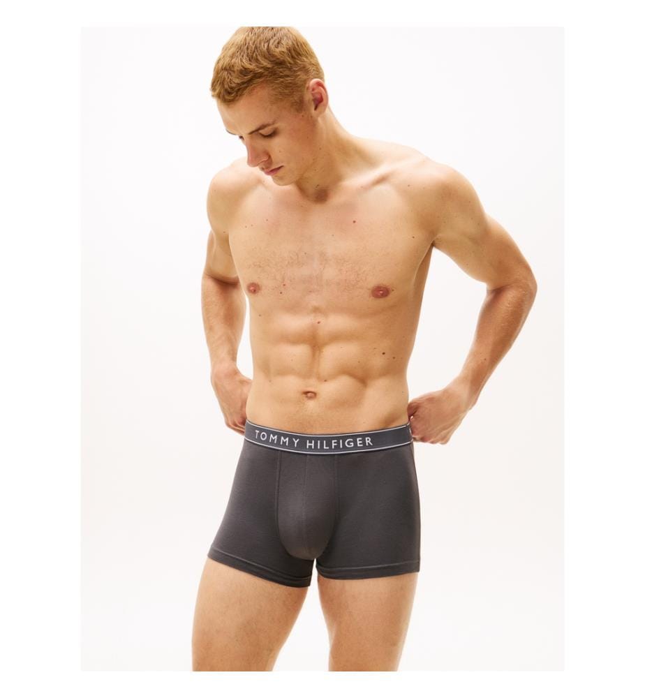 Essential Boxer 3er-Set - Weiss, Schwarz & Grau
