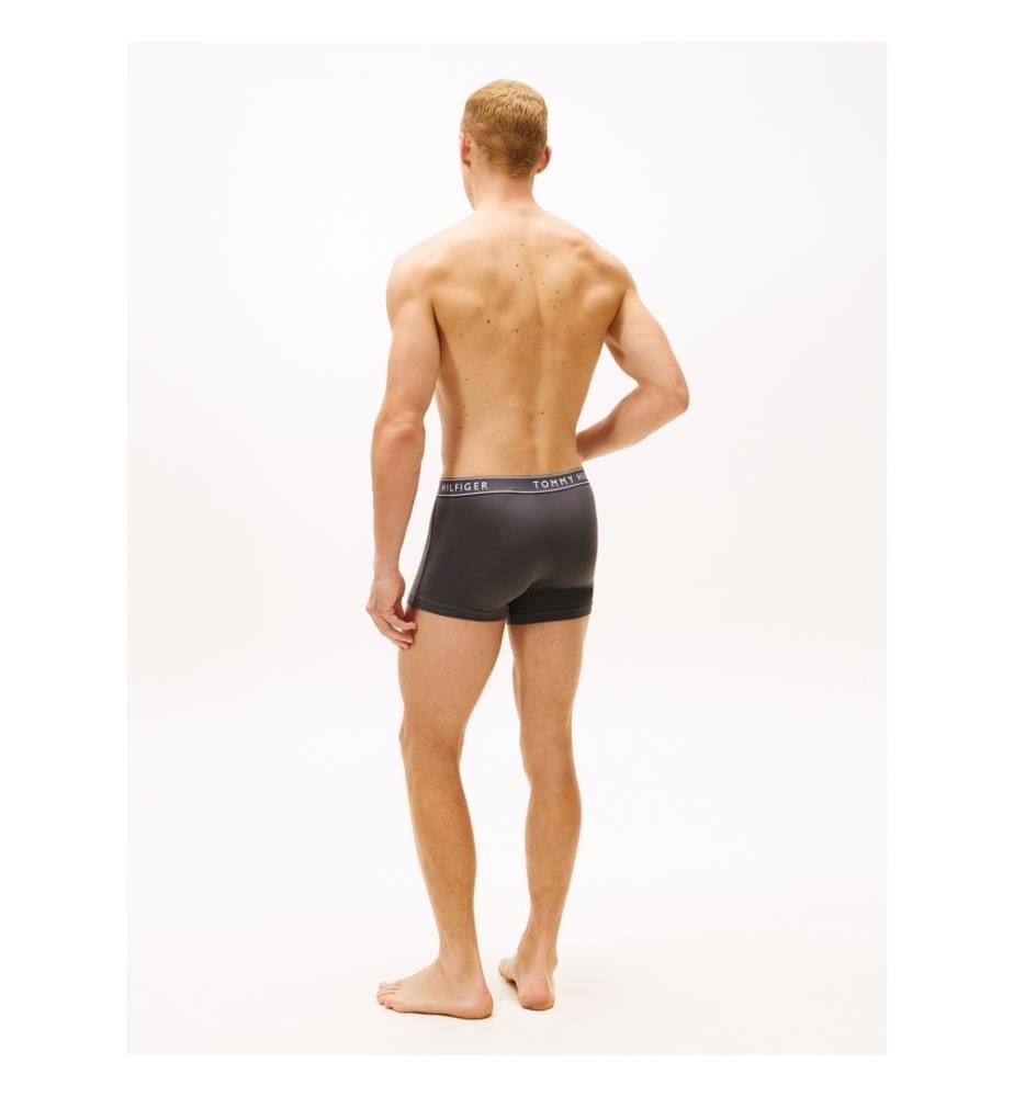 Essential Boxer 3er-Set - Weiss, Schwarz & Grau