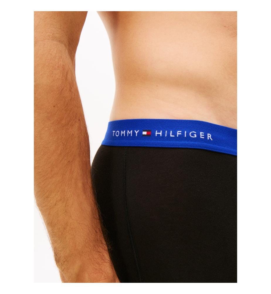 3er-Set Boxershorts mit Gürtel und wiederholtem Logo Unterschrift