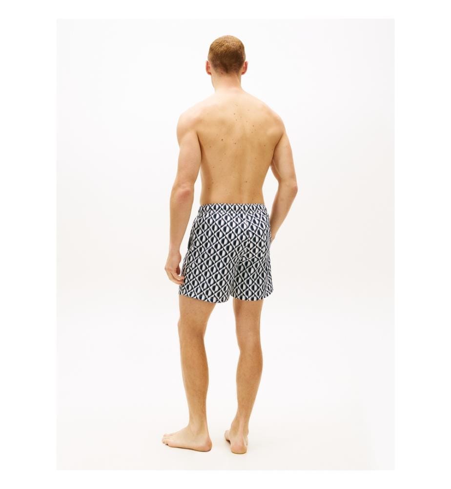 Badeshorts - Schwarz und Weiss