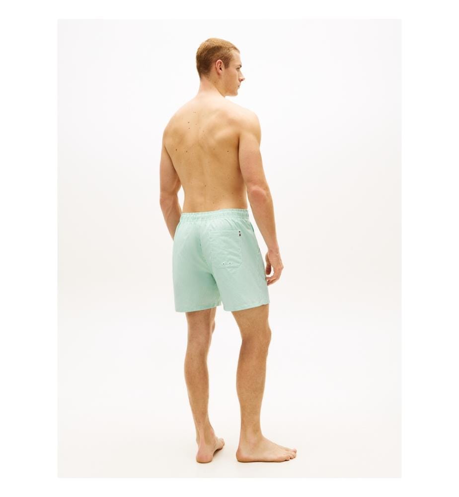 Essential Badeshorts - Wassergrün und Creme
