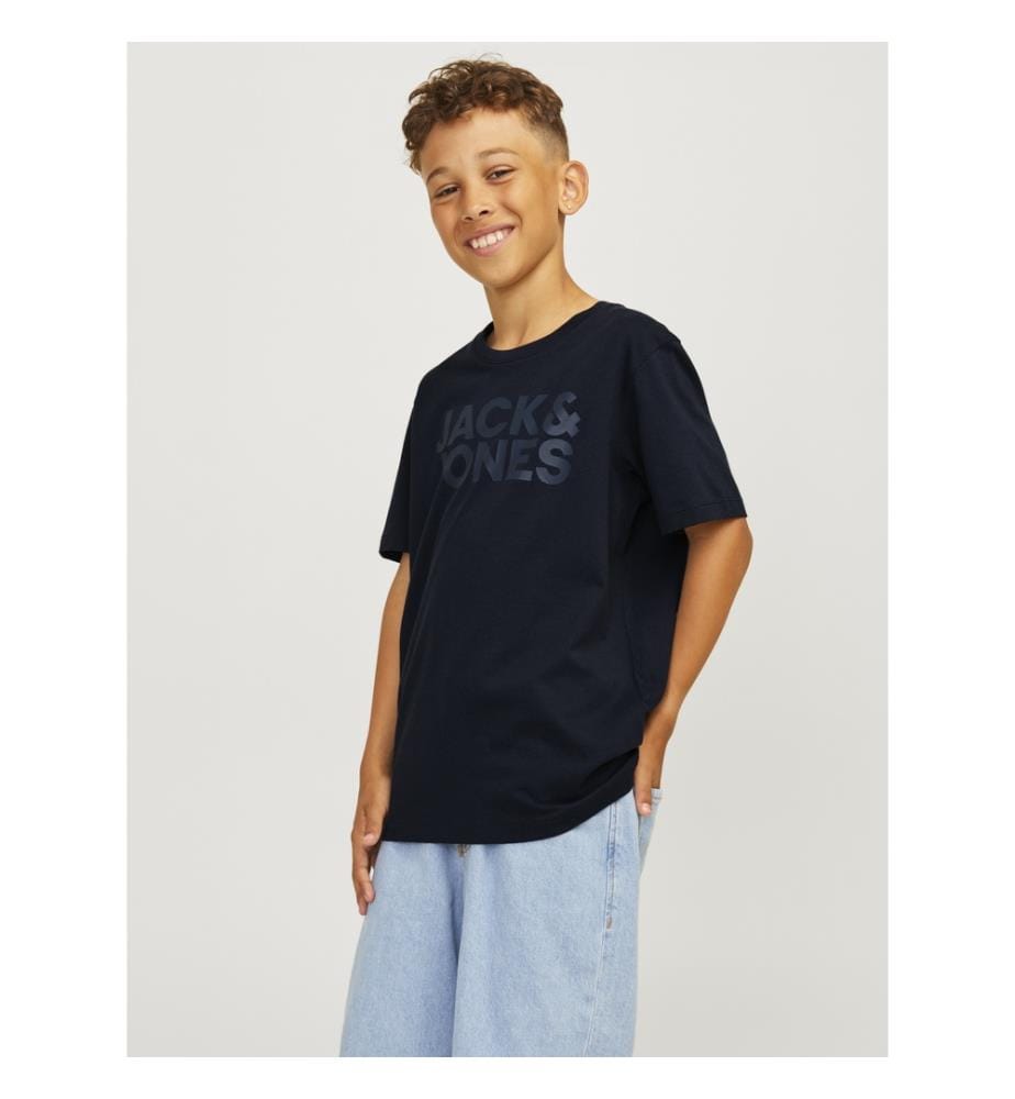 T-shirt Corp Regular Fit - Navy Blazer Jr Large Print W Navy Blazer
