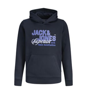 Sweat-shirt - Bleu Marine, Blanc et Bleu Clair