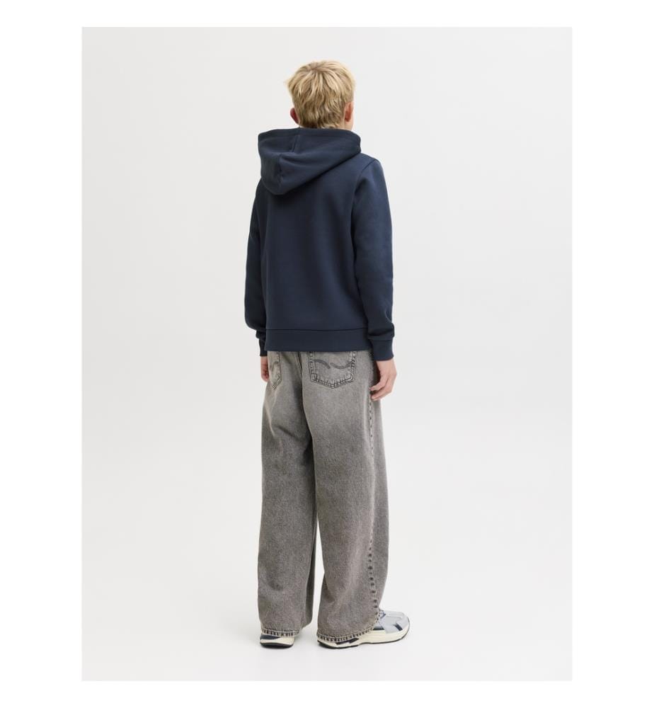 Sweat-shirt - Bleu Marine, Blanc et Bleu Clair