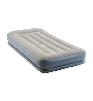 Matelas gonflable Pillow Rest Mid-Rise 99 x 191 x 30 cm - Gris et Bleu Marine