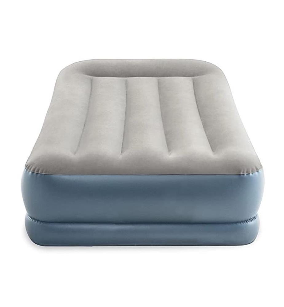 Luftmatratze Pillow Rest Mid-Rise 99 x 191 x 30 cm - Grau und Marineblau