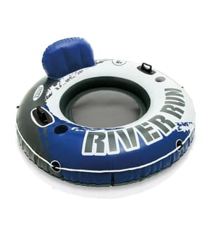 Fauteuil géant River Run - Bleu & Blanc