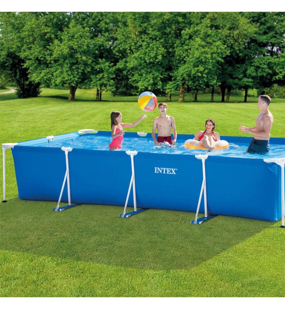 Swimmingpool Metal Frame Junior Rechteckig - 4,50 x 2,20 x 0,84 m