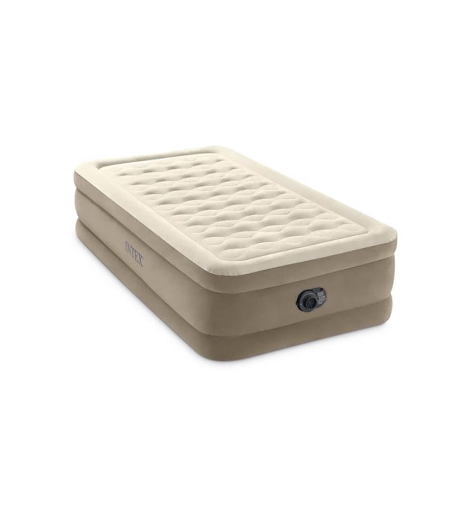 Lit gonflable Ultra Plush 1 personne 99 x 1,9 x 46 cm - Beige