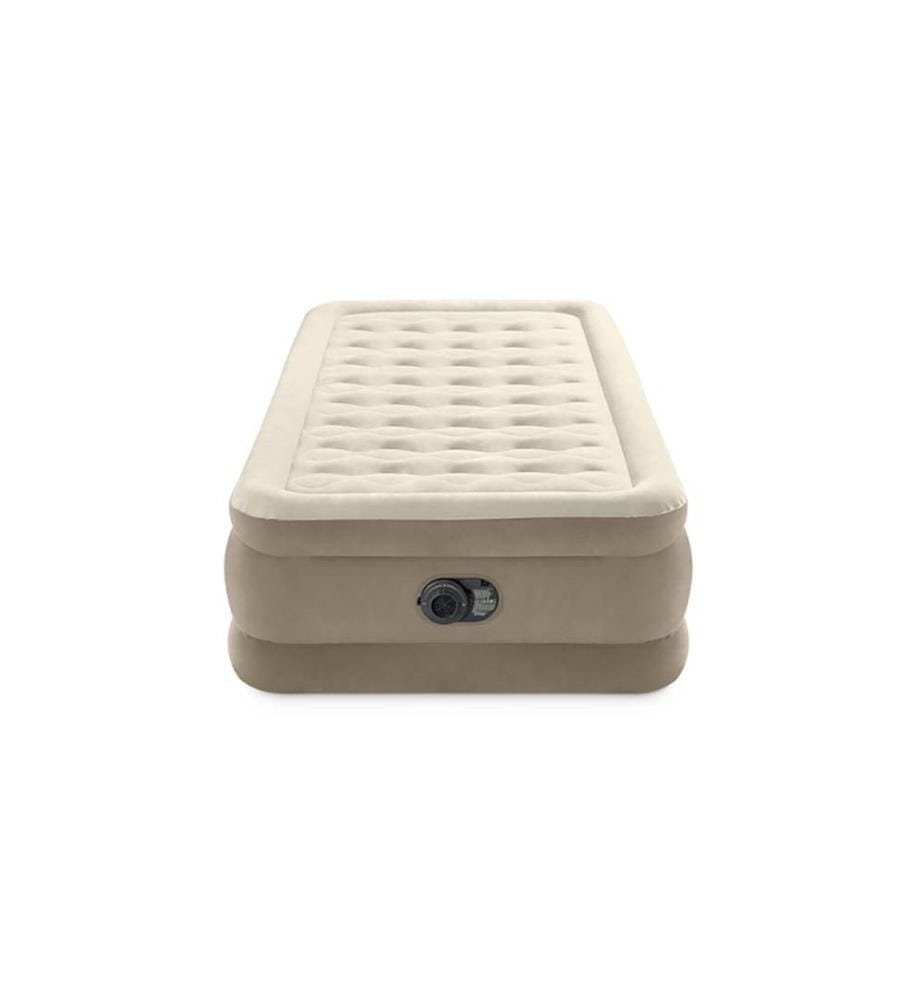 Lit gonflable Ultra Plush 1 personne 99 x 1,9 x 46 cm - Beige