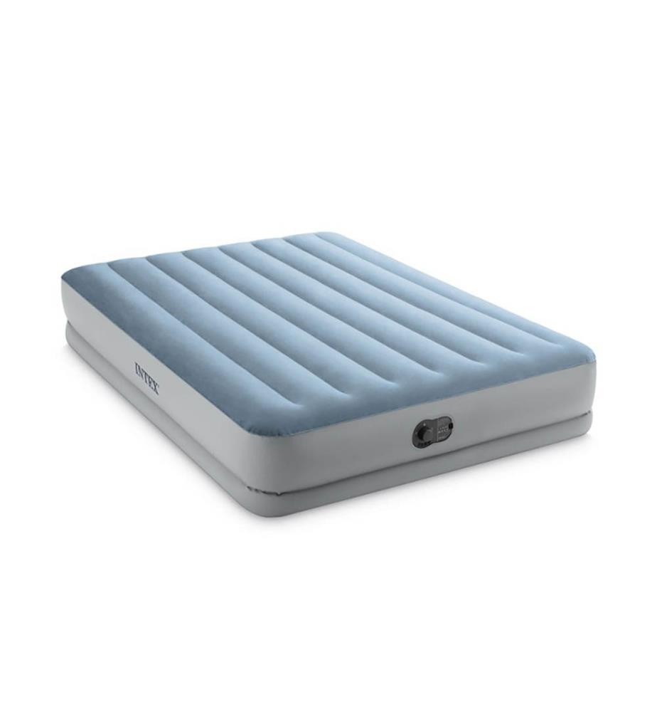 Lit gonflable Raised Comfort USB 2 personnes 2,03 x 1,52 x 0,36 m - Bleu Clair