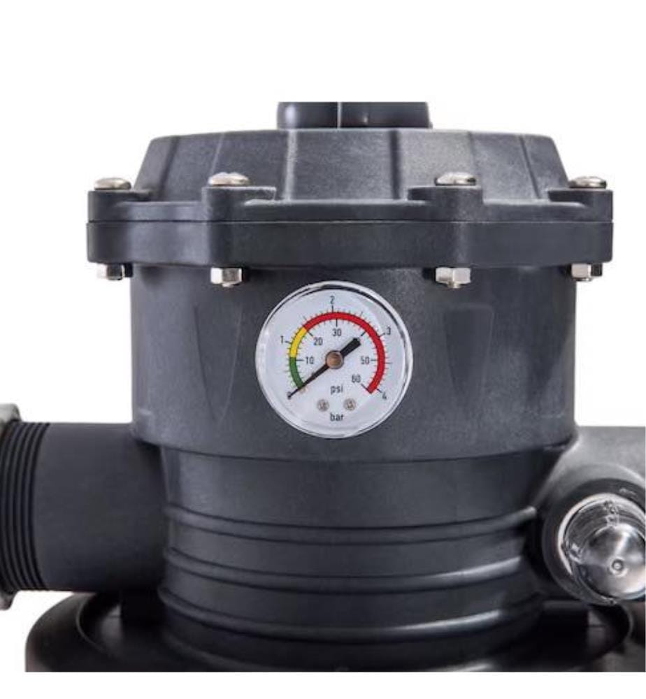 Pompe de filtration à sable Krystal Clear 8000 l/h - Gris et Blanc
