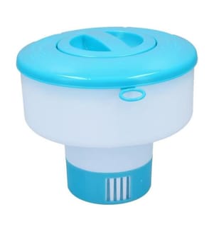 Dosatore di cloro con galleggiante Ø 17,8 cm - Blu